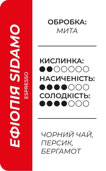 Кофе Эфиопия Sidamo, 1 кг  3006 фото